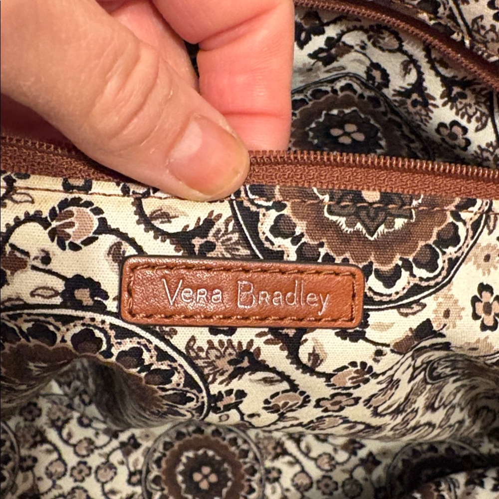 Vera Bradley Brown leather purse - Picture 7 of 7